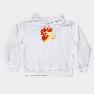 Rooster Head Kids Hoodie